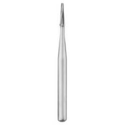 Carbide Bur FG Taper Flat End (100/Pk) (Sky Choice)