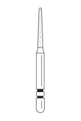 Two Striper Diamond Burs FG Curettage K 5/pk (Premier)