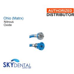 Belmed Nitrous Oxide Ohio (Matrx) Male Quick Connect X Female Coupler 5ft