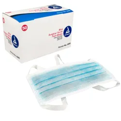 Face Mask Surgical w/Ties 50/Box (Dynarex)