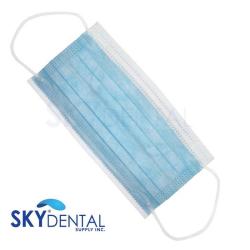 Mask Blue ASTM Level 3 (50/Box) (Sky Choice)