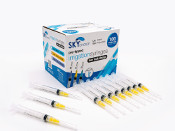 Endodontic Irrigation Syringe Combo 100/pkg