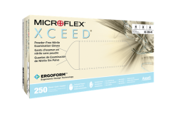 Microflex XC-310 Xceed Exam Glove Nitrile Blue 250/bx (Ansell)