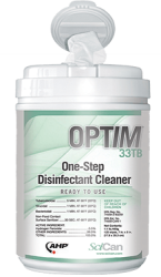 OPTIM 33TB Disinfectant Wipes (160)