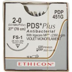 Ethicon PDS Plus Anitbacterial Sutures (J&J)