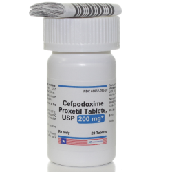 Cefpodoxime 200mg Tablet 100/Bottle