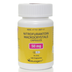 Nitrofurantoin Macrocrystals Capsules 50mg 100/Bottle