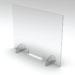 Sneeze Guard Clear Acrylic Barrier 24”x32”