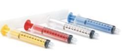 Vista Luer Lock Syringe Color Coded  