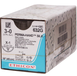 Ethicon Silk Sutures 12/pKG