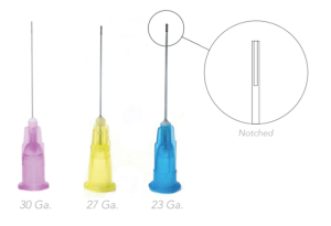 Irrigation Endo Needles Notched (Pacdent)