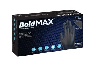 Aurelia BoldMAX BLACK Nitrile Powder Free Exam Glove 100/Box