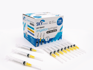 Endodontic Irrigation Syringe Combo 100/pkg