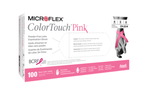 MICROFLEX ColorTouch Pink Latex PF (Ansell)