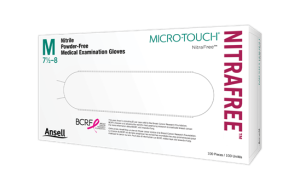 MICRO-TOUCH Nitrafree PINK Nitrile 100/Box (Ansell)