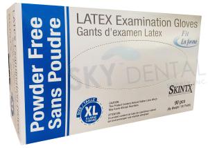 Gloves Latex Powder-Free 100/Box (Skintx)