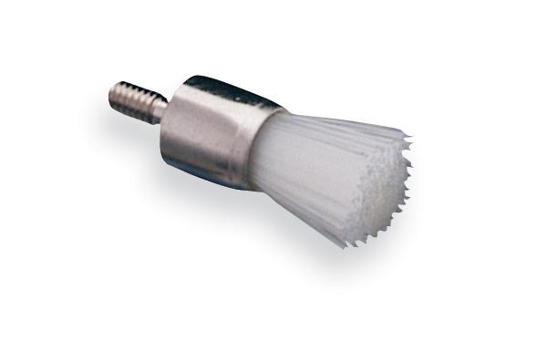 Prophy Brush Soft White Nylon Screw