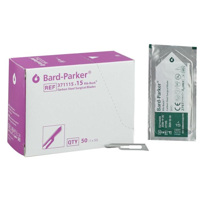 Baldes Surgical #15 Carbon Steel Sterile (10/Pkg) (BP)