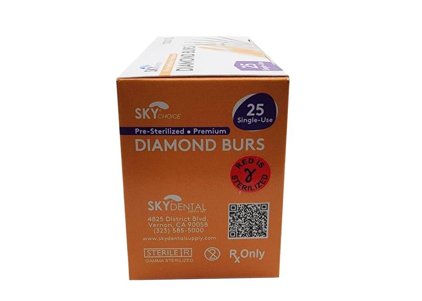 Diamonds Disposable Sterile 25 Pack (PEAR SHAPE)