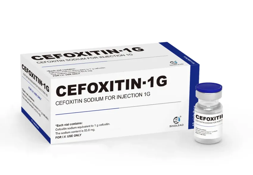 Cefoxitin Sodium Powder Injection 1gm/vial Sterile, 10x1gm