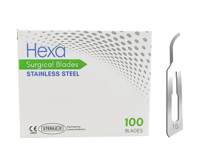 Blades Surgical Carbon Steel 100/Pkg (SVS)