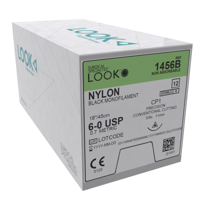 Look Sutures Nylon 12/Pkg