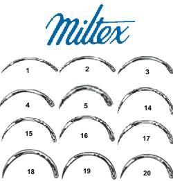 Suture Needles Only 12/Pack (Miltex)