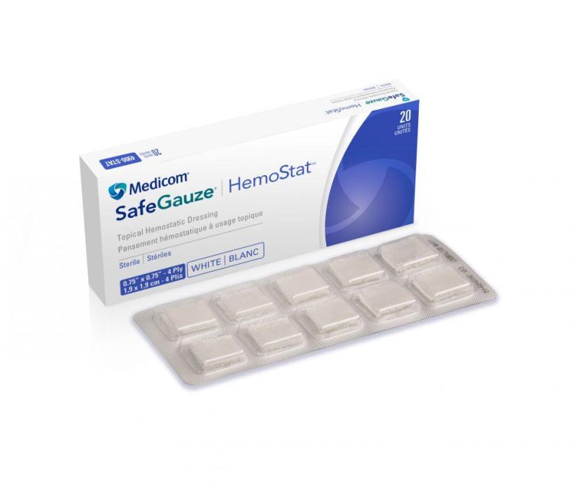 Safegauze Hemostat Dressing 20/Pkg