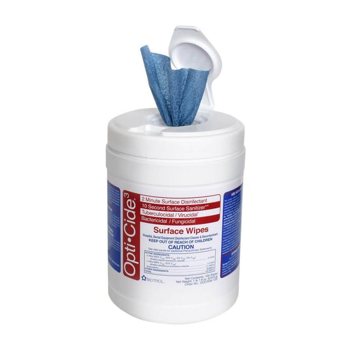 Opticide 3 Wipes 7x10 (100)